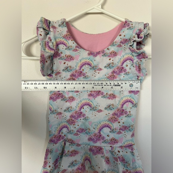 Small Shop Girls Rainbow Dress - Picture 4 of 7
